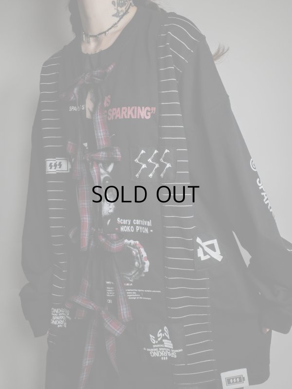 画像9: SPARKING SPARKING SPARKING / 再構築ロングスリーブTシャツ