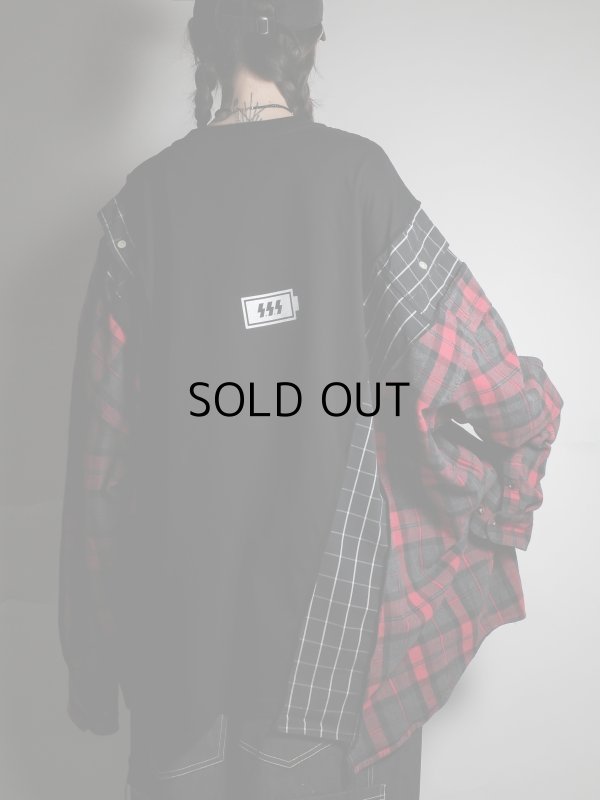 画像7: SPARKING SPARKING SPARKING / 再構築ロングスリーブTシャツ