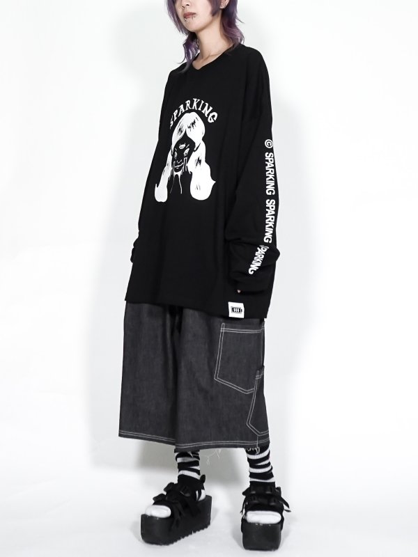 画像4: SPARKING SPARKING SPARKING/ワイドロングスリーブT