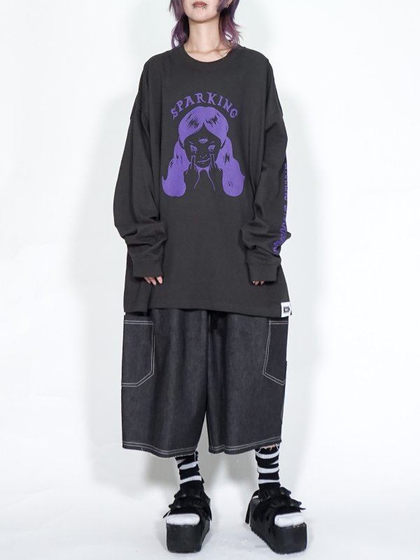 画像3: SPARKING SPARKING SPARKING/ワイドロングスリーブT