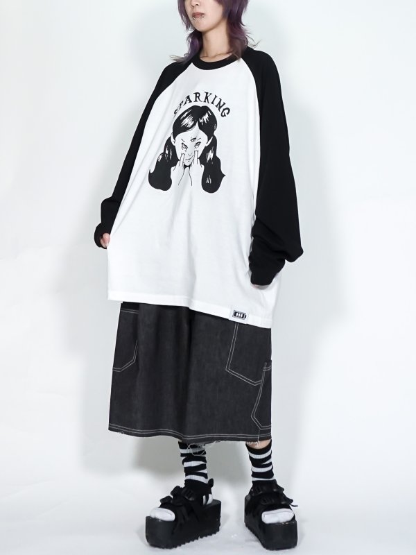 画像4: SPARKING SPARKING SPARKING/ワイドロングスリーブT
