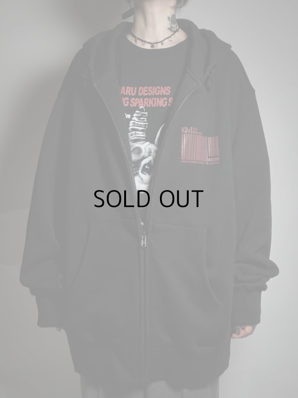 画像7: S.S.S×KD /"NOKO PYON"ZIP UP HOODIE(size２)