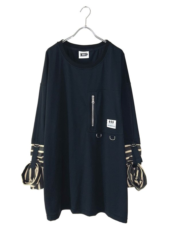 画像3: SPARKING SPARKING SPARKING / ファスナーポケット可変ロングスリーブT