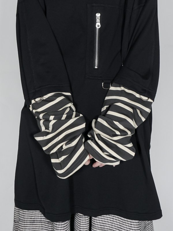 画像9: SPARKING SPARKING SPARKING / ファスナーポケット可変ロングスリーブT