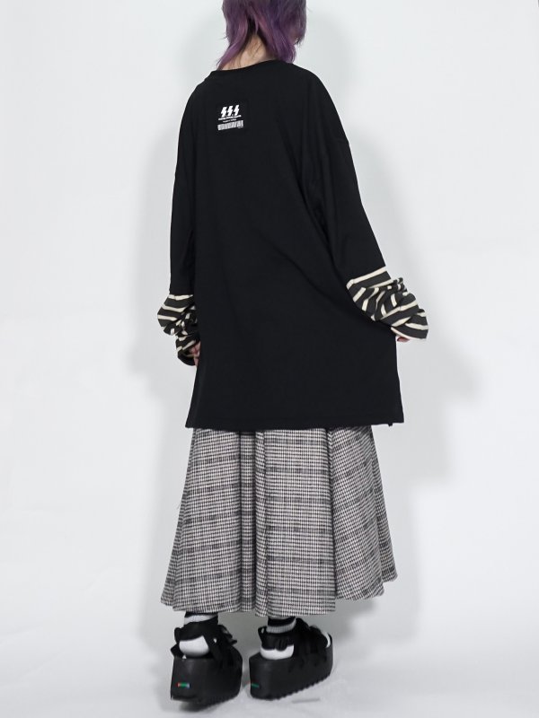 画像7: SPARKING SPARKING SPARKING / ファスナーポケット可変ロングスリーブT