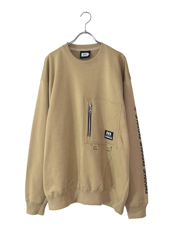 画像1: SPARKING SPARKING SPARKING /ファスナーポケットトレーナー