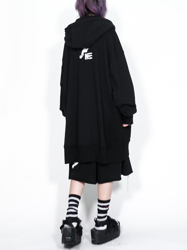 画像5: M:E/サイドリブBIGプルオーバーパーカー