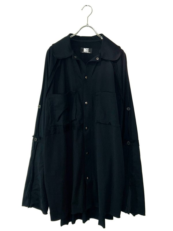 画像1: M:E/可変式ラグランスリーブBIGシャツ