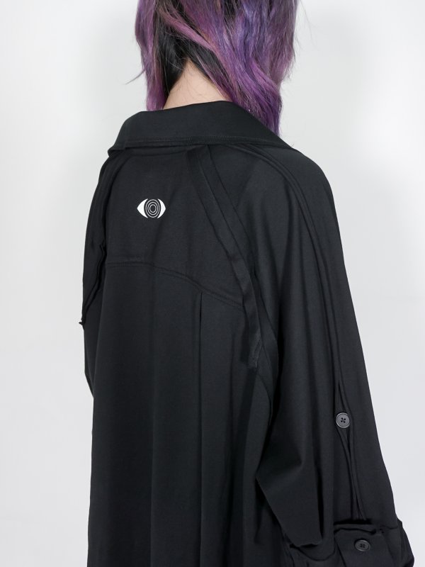 画像10: M:E/可変式ラグランスリーブBIGシャツ