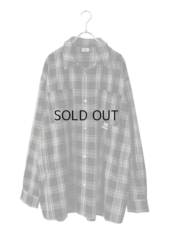 画像1: SPARKING SPARKING SPARKING / BIGチェックシャツ