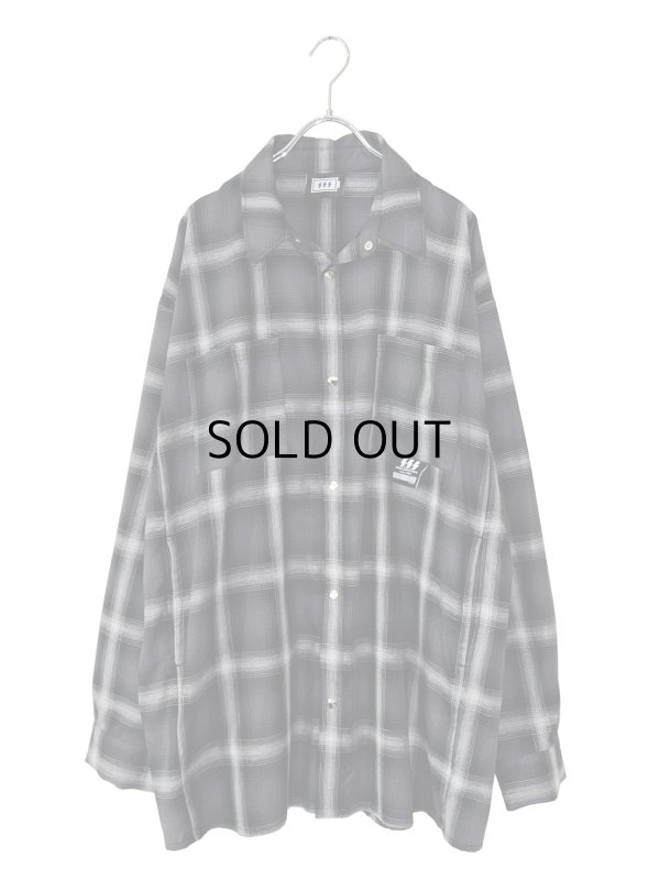 画像1: SPARKING SPARKING SPARKING / BIGチェックシャツ