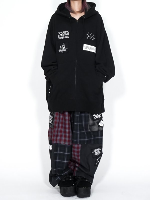 画像3: SPARKING SPARKING SPARKING /パッチジップパーカー