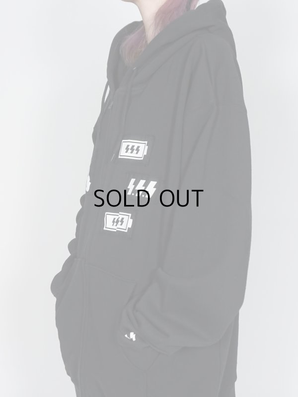 画像7: SPARKING SPARKING SPARKING /パッチジップパーカー