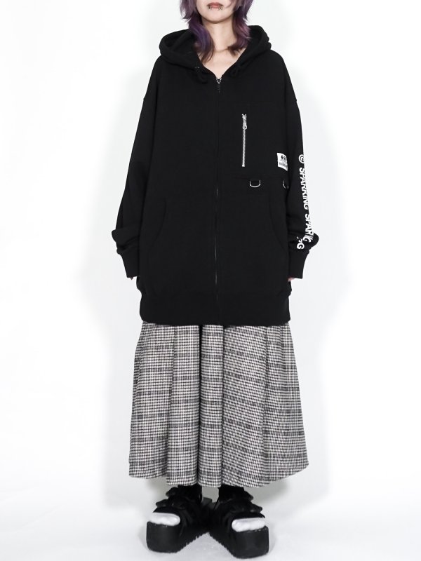 画像3: SPARKING SPARKING SPARKING / ファスナーポケットジップパーカー