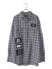 画像1: SPARKING SPARKING SPARKING / リメイクチェックシャツ (1)