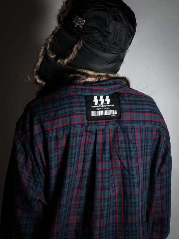 画像4: SPARKING SPARKING SPARKING / リメイクチェックシャツ