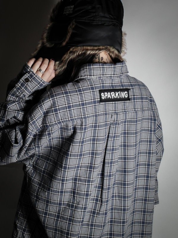 画像4: SPARKING SPARKING SPARKING / リメイクチェックシャツ