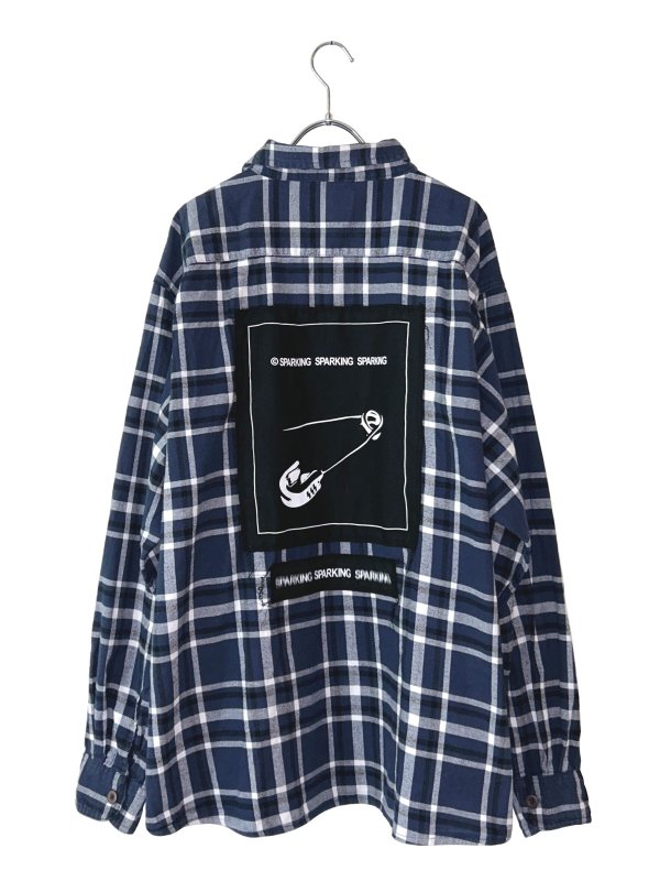 画像2: SPARKING SPARKING SPARKING / リメイクチェックシャツ