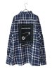 画像2: SPARKING SPARKING SPARKING / リメイクチェックシャツ (2)