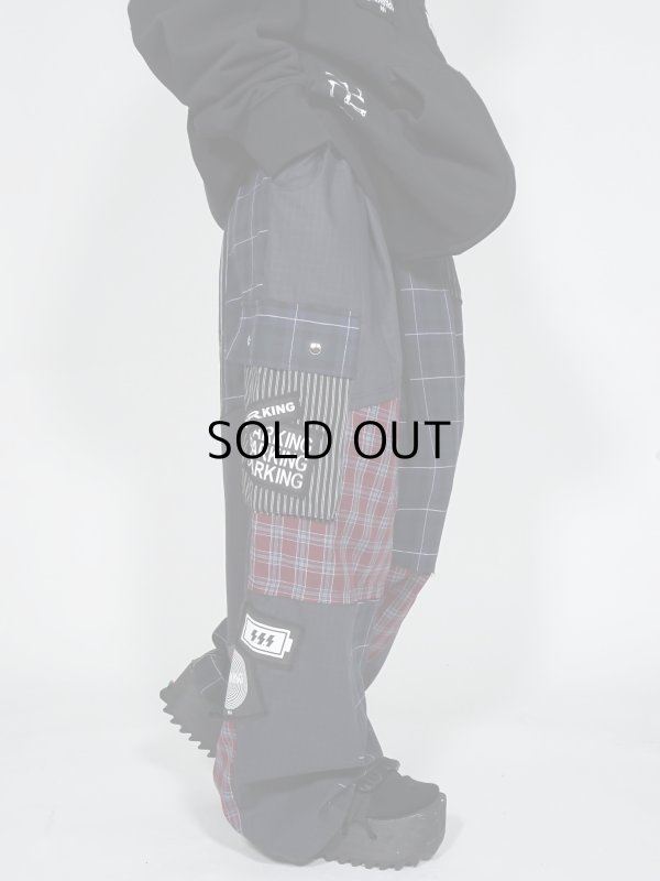 画像4: SPARKING SPARKING SPARKING/パッチワークカーゴパンツ