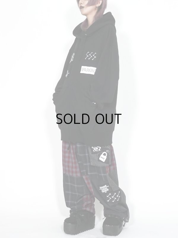 画像8: SPARKING SPARKING SPARKING/パッチワークカーゴパンツ