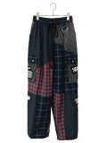 SPARKING SPARKING SPARKING/パッチワークカーゴパンツ