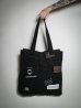 画像3: SPARKING SPARKING SPARKING - trip collection / 再構築デニムトートバッグ (3)