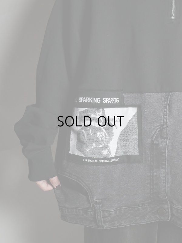 画像8: SPARKING SPARKING SPARKING - trip collection / 再構築ハーフジップトレーナー