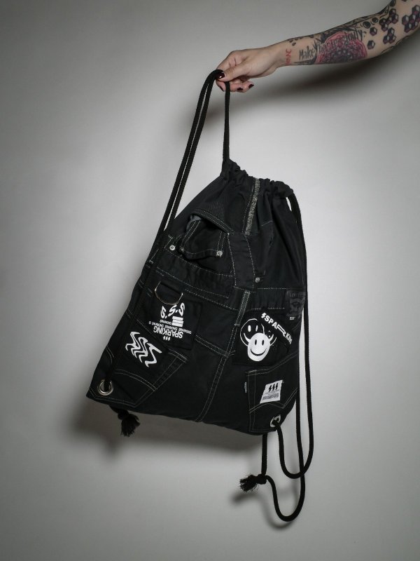 画像4: SPARKING SPARKING SPARKING - trip collection / 再構築デニムナップサック 