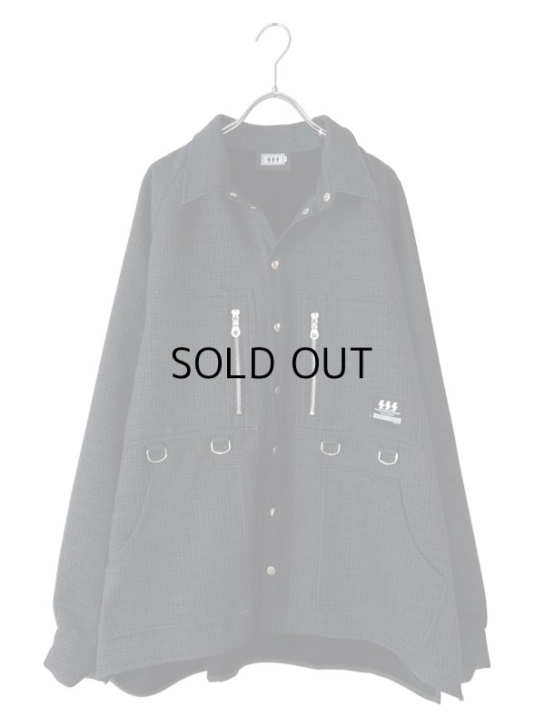 画像1: SPARKING SPARKING SPARKING / チェックシャツジャケット