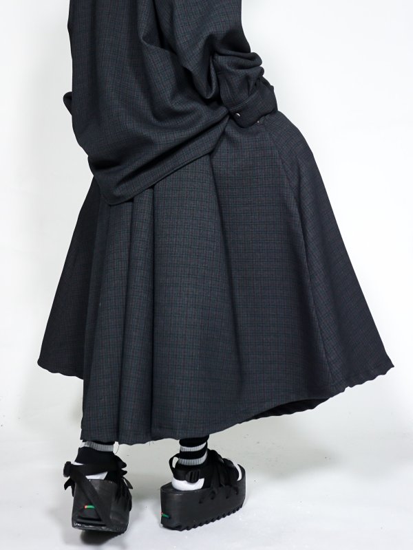 画像6: SPARKING SPARKING SPARKING / チェックハカマパンツ