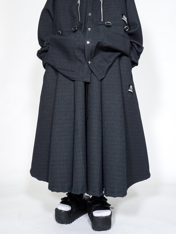 画像3: SPARKING SPARKING SPARKING / チェックハカマパンツ