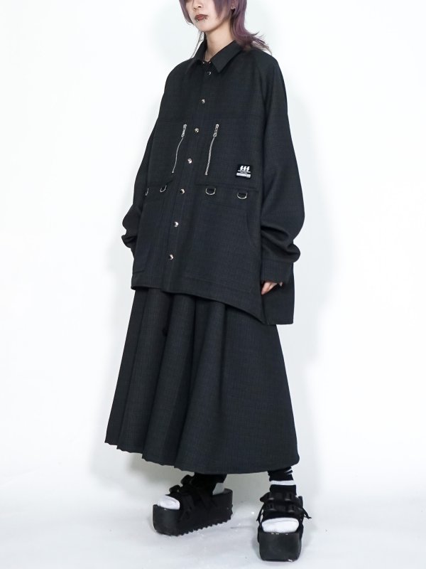 画像8: SPARKING SPARKING SPARKING / チェックハカマパンツ