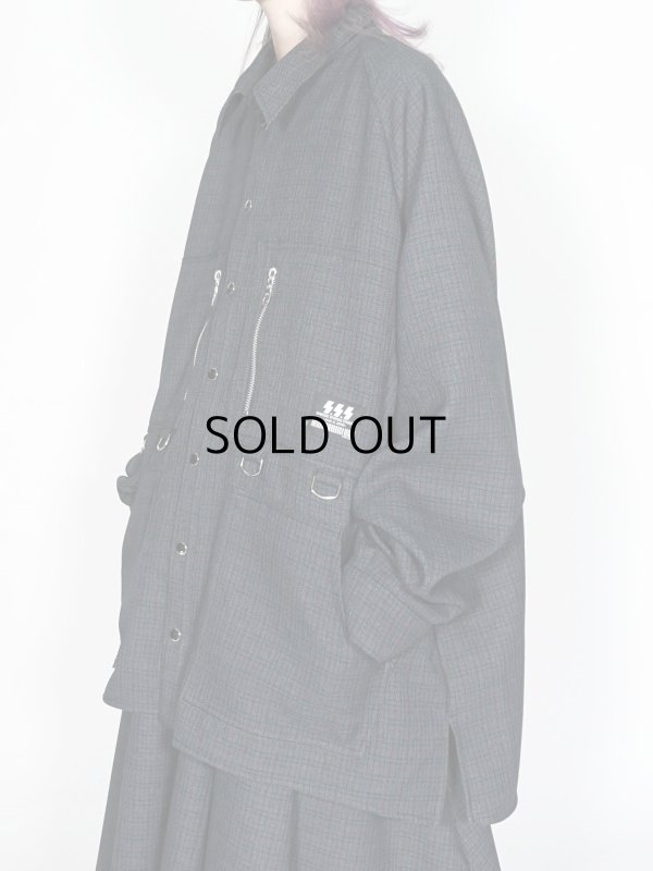 画像8: SPARKING SPARKING SPARKING / チェックシャツジャケット