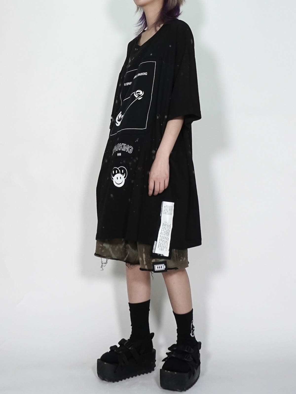 S.S.S / BLEACH OVER SIZE-T - select shop DR